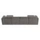 preview thumbnail 113 of 179, Mia Oversized Modular Sectional Fabric Sofa