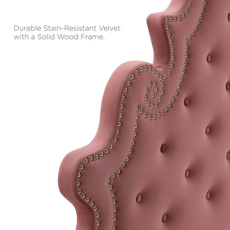 Diana Tufted Performance Velvet Full/Queen Headboard