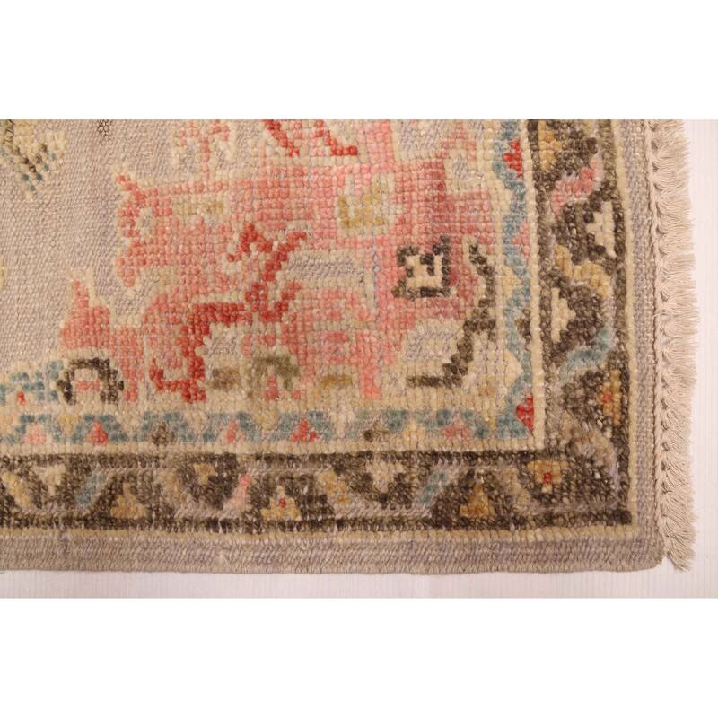 ECARPETGALLERY Hand-knotted Jules Serapi Grey Wool Rug - 9'3 x 12'7