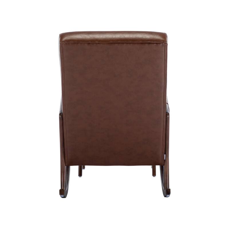 Rocking Armchair With Ottoman for Living Room