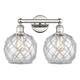Option Clear Glass with White Rope / Polished Nickel
