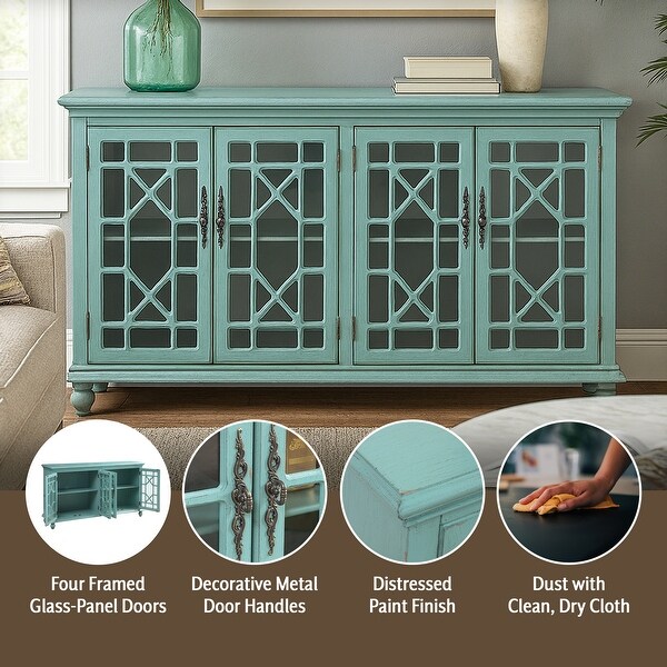 Hillsdale Beckett Wood Four Door Credenza - Bed Bath & Beyond