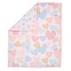 preview thumbnail 6 of 6, Bedtime Originals Rainbow Hearts Pink/Purple 3-Piece Baby Crib Bedding Set