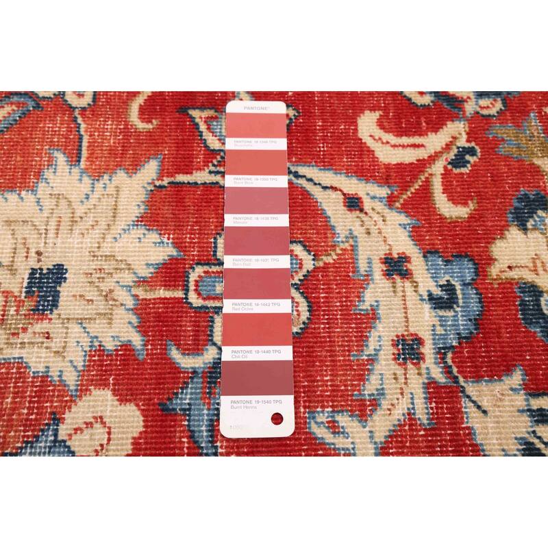 ECARPETGALLERY Hand-knotted Antalya Vintage Red Wool Rug - 8'4 x 11'10