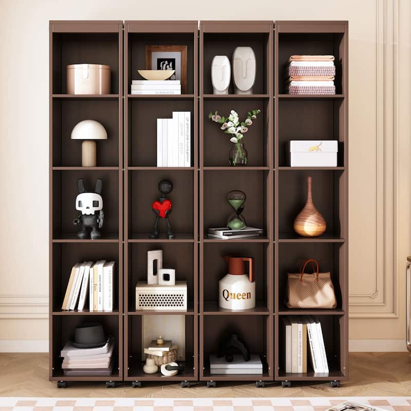 Queen Murphy Bed with Storage Doors