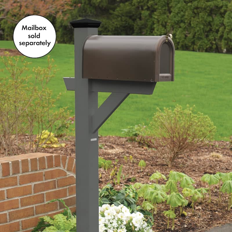 HIGHWOOD Eco-friendly Hazleton Mailbox Post