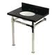 Option Black Granite / Polished Nickel