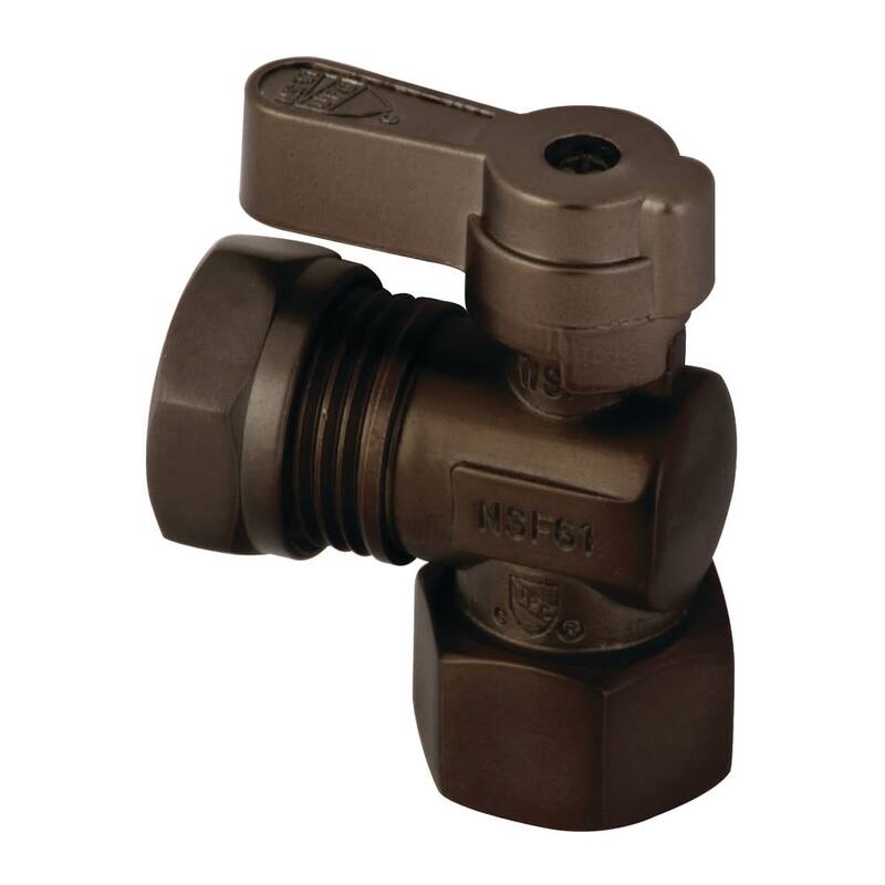 Kingston Brass Slip Joint Angle Stop Valve