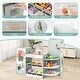 preview thumbnail 4 of 4, Kids Grocery Store Playset Wooden Play Store w/ Checkout Counter