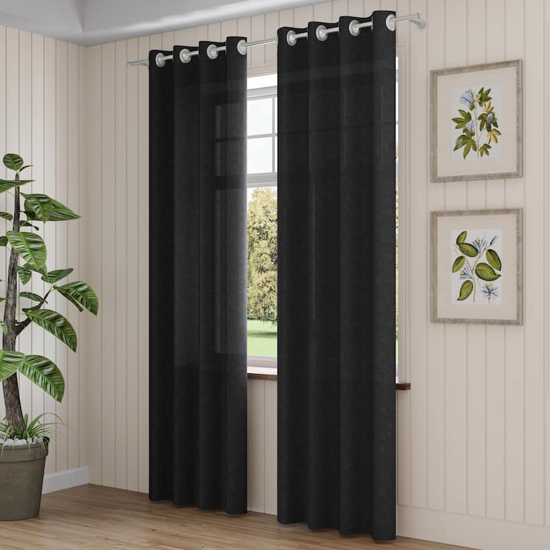 Corvus Gambia Sunbrella Outdoor Window Curtain (1 Panel)