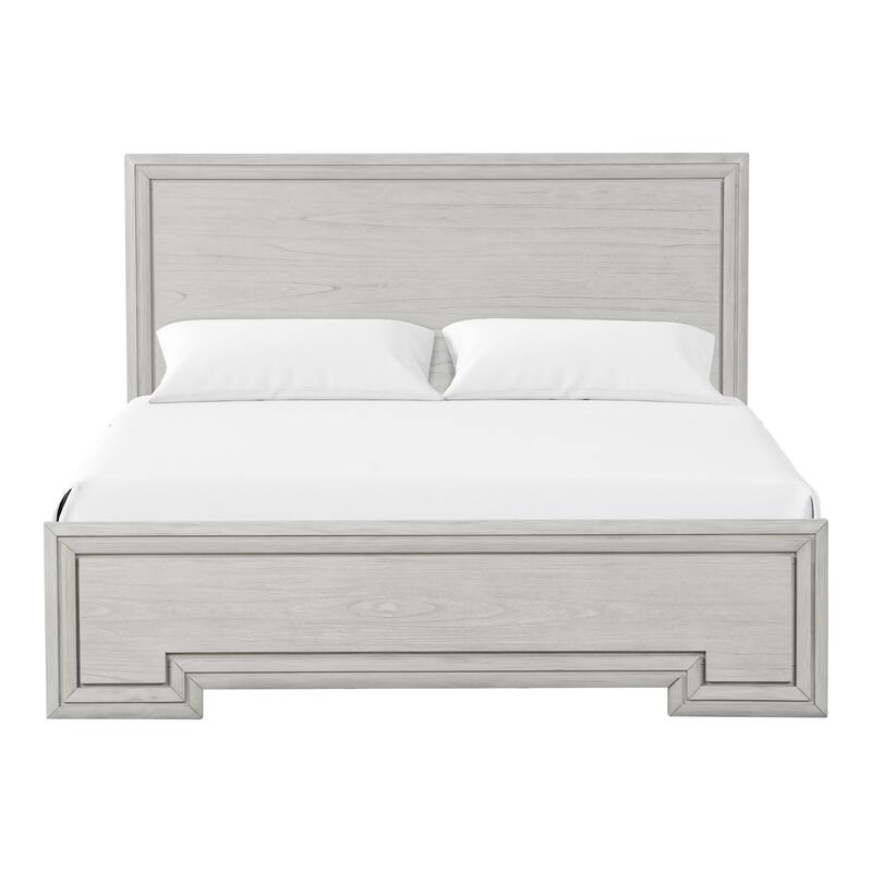 Furniture of America Klasiin 3-Piece Rustic White Wood Panel Bedroom Set