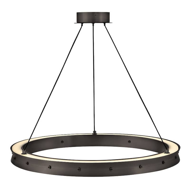 Fredrick Ramond FR41475 Althea 26" Wide LED Ring Chandelier