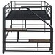 preview thumbnail 12 of 32, Mid Loft Bed with Storage stairs, Twin Size
