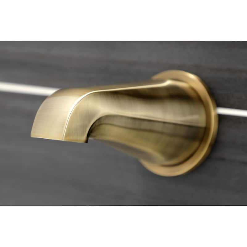 Serena Three-Handle Tub and Shower Faucet