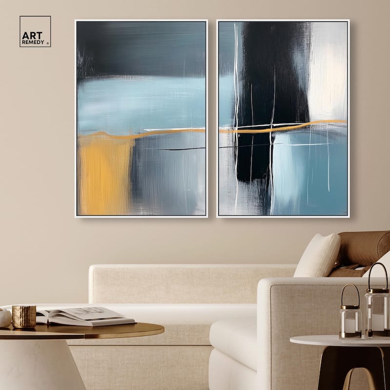 Still Cadence Canvas Set of 2 by Art Remedy