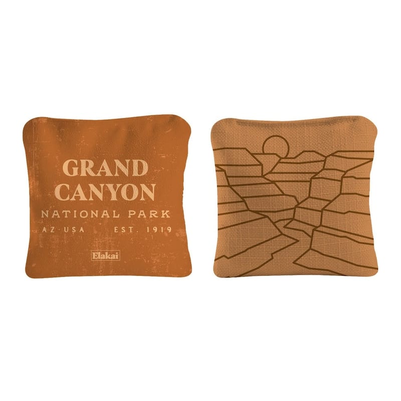 Grand Canyon National Park Dual Sided Pro Cornhole Bags (Set of 4)