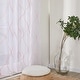 preview thumbnail 7 of 53, Deconovo Rod Pocket Pattern Sheer Curtains for Living Room Pair (2 Panels)
