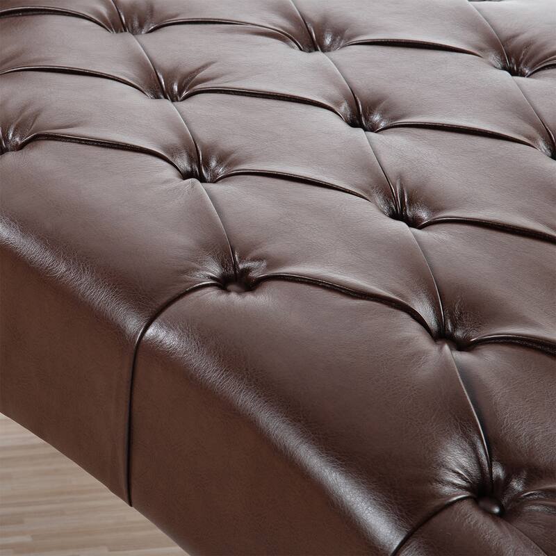 Christopher Knight Home - Arlo Upholstered Chaise Lounge with Rolling Pillow and Birch Legs