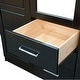 preview thumbnail 16 of 38, Palace Imports 100% Solid Wood Cosmo 3-Door Wardrobe Armoire with Solid Wood or Mirrored Doors