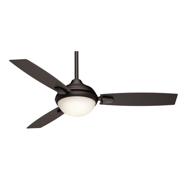 Casablanca 54" Verse Outdoor Ceiling Fan with LED Light Kit and Handheld Remote. Opens flyout.