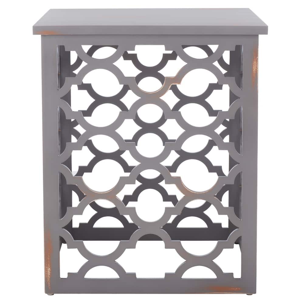 SAFAVIEH Asimina End Table - 19" W x 19" D x 23" H - 19Wx19Dx23H