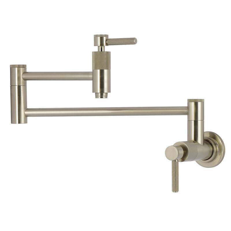 Kingston Brass KS810.KNL Convergent 3.8 GPM Wall Mounted Single Hole - Brushed Nickel
