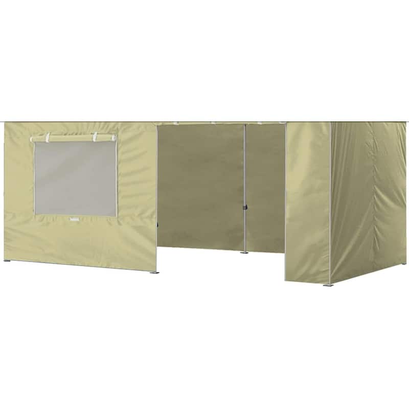 Aeocia Zippered Walls for 10x20 Pop Up Canopy Tent 4 Sidewalls ONLY