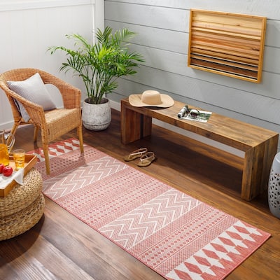 Livabliss Athos Indoor/ Outdoor Moroccan Area Rug