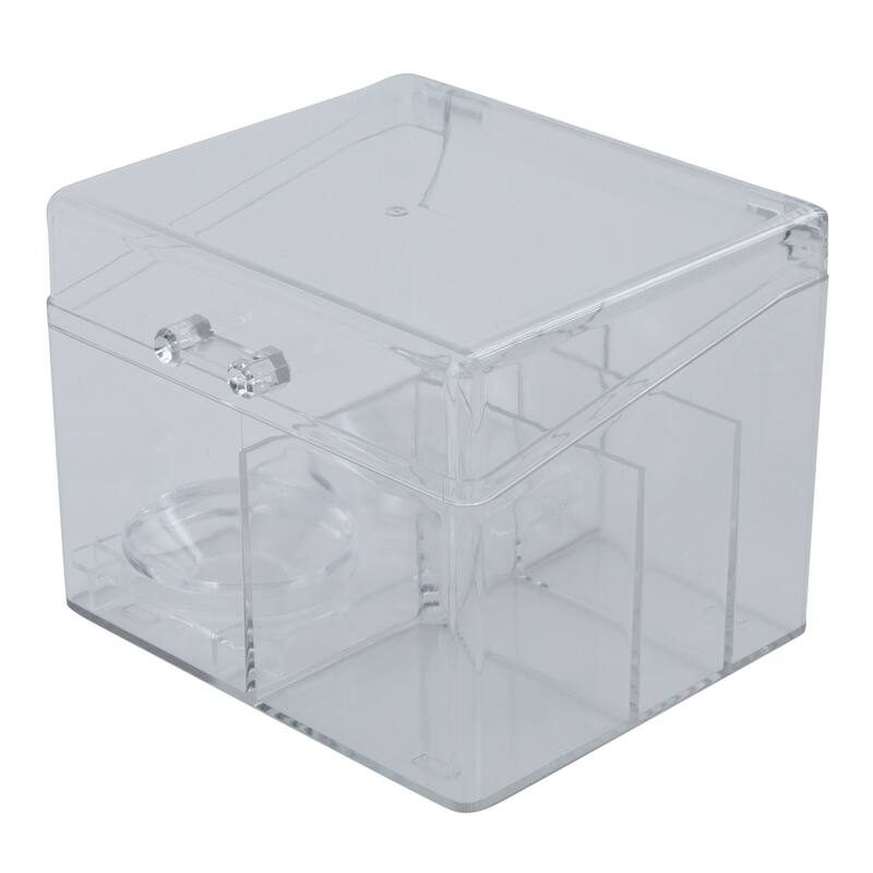 Elle Paris 4 Compartment Lidded Beauty Essentials Organizer Set