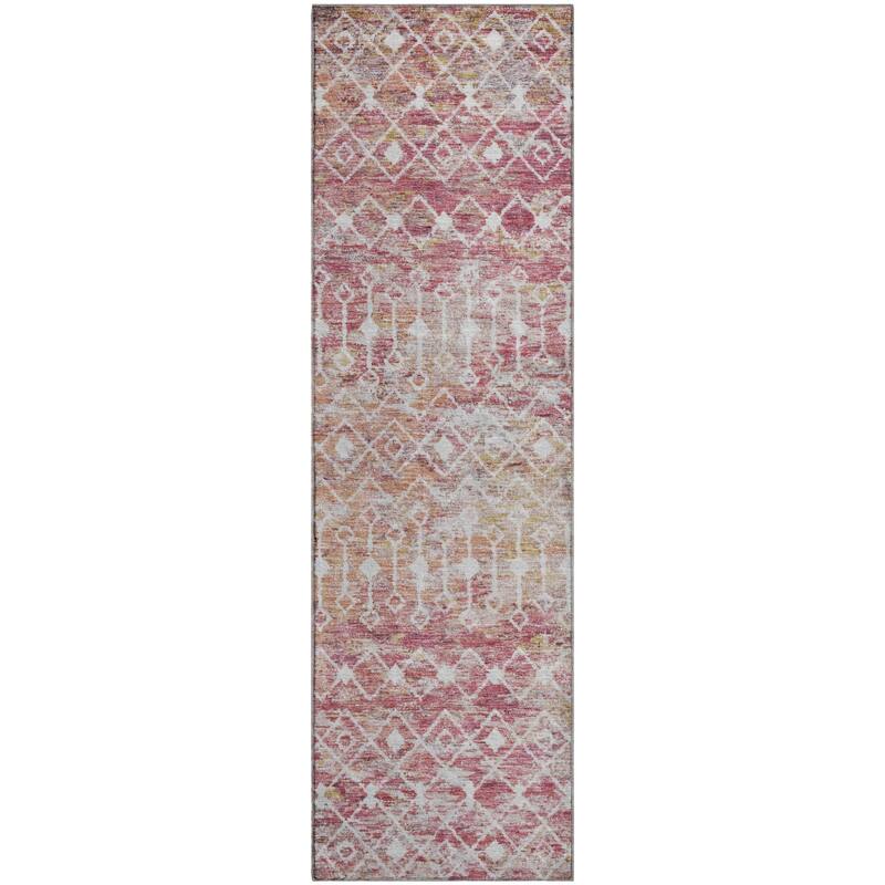 Premium Washable Super Soft Boho Trellis Mayfield Rug