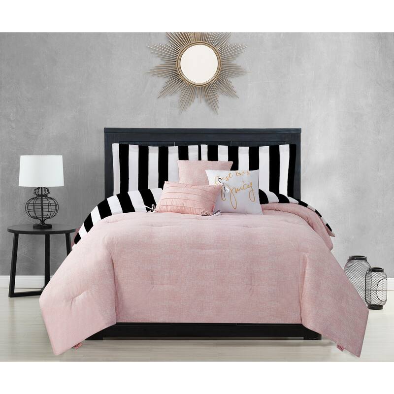 Juicy Reversible Cabana Stripe Bedding Set