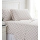 preview thumbnail 1 of 3, Aztec Dreams 100% Cotton Extra Deep Pocket 4-piece Bed Sheet Set Taupe - Full