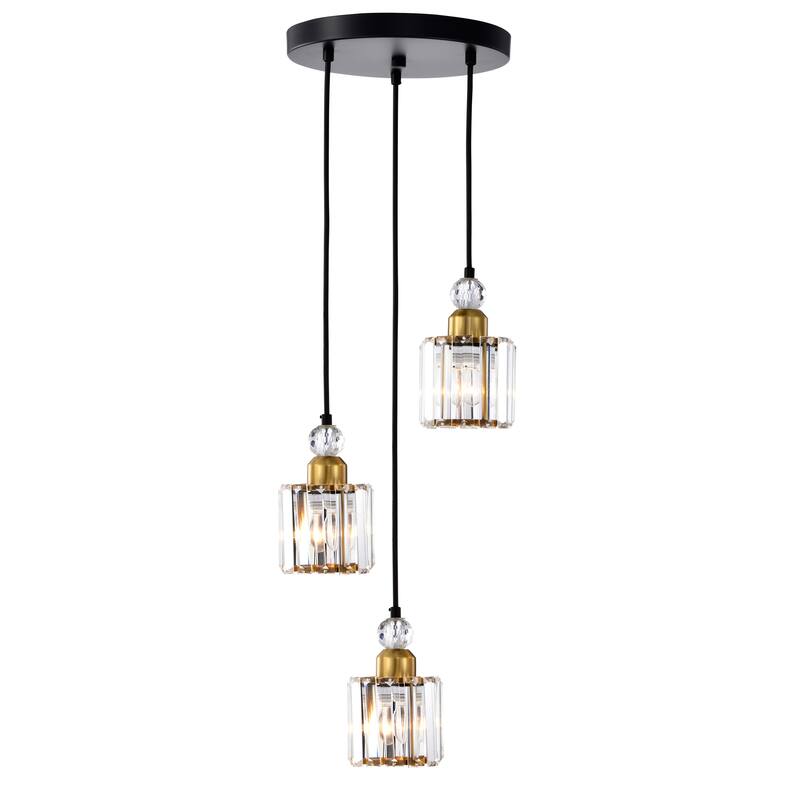 Srai 11 Inch Modern Contemporary Kitchen Island Pendant 3-Light