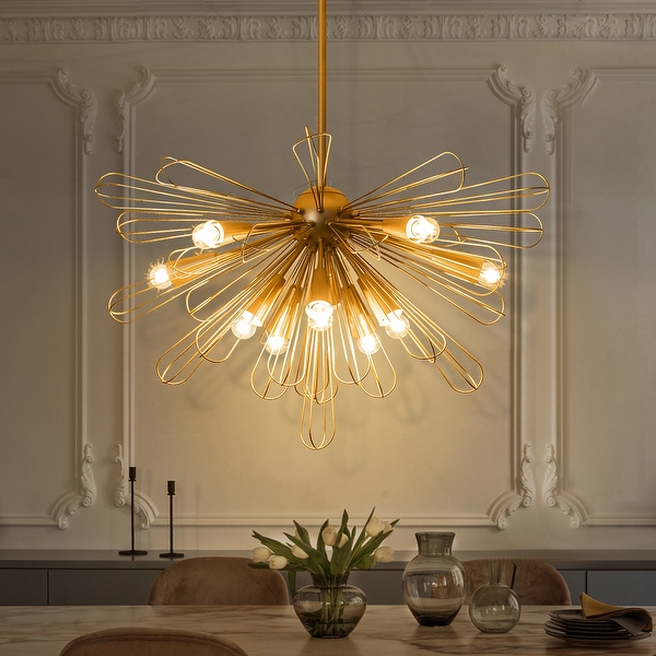 OYIPRO 10 Light 34 W Contemporary Large Geometric Sputnik Sphere Chandelier On Sale Bed Bath Beyond 36503748
