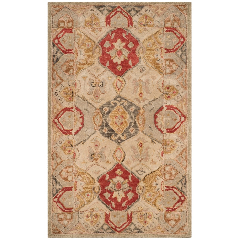 SAFAVIEH Handmade Antiquity Eman Traditional Oriental Wool Rug