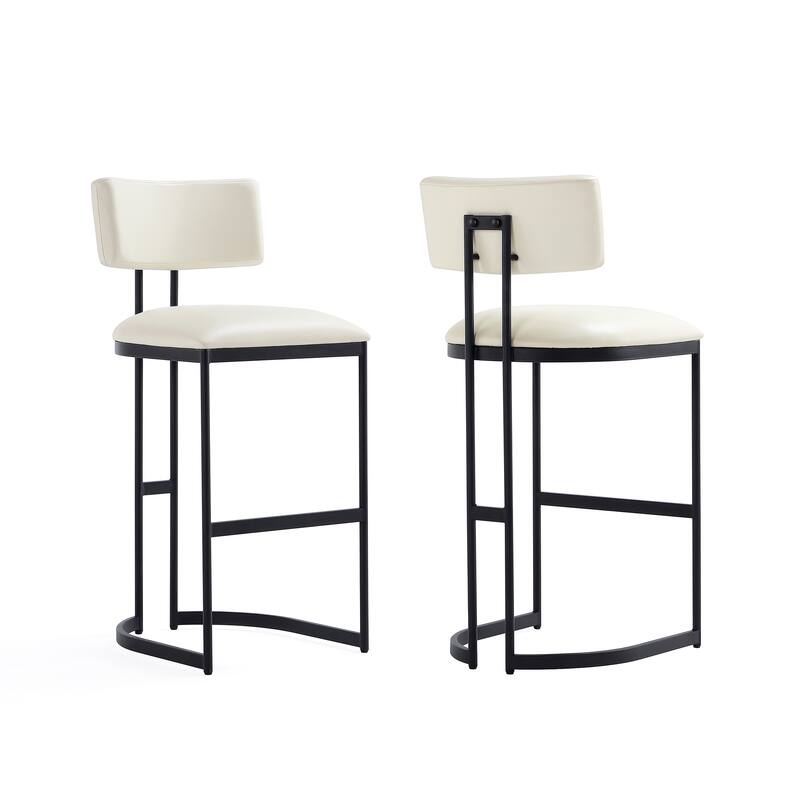 Manhattan Comfort Juno Metal Barstool