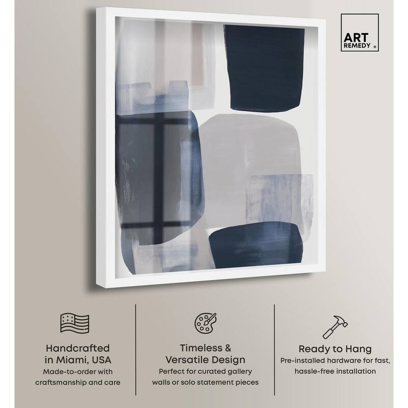 Oceanic Forms II Shadowbox by Art Remedy