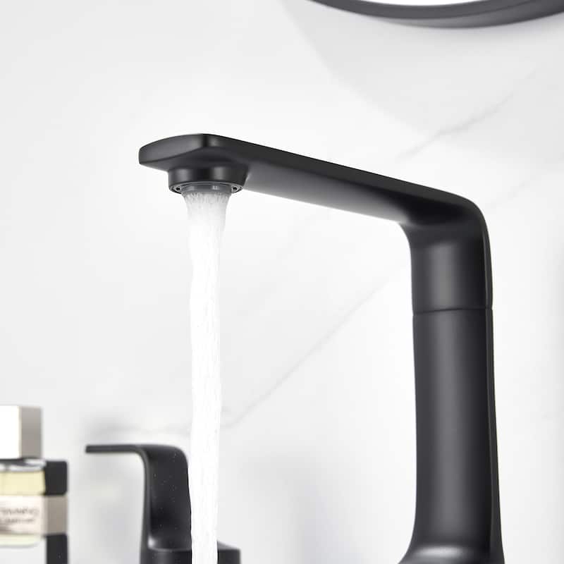 Varen 8 in. Widespread 2-Handle Bathroom Faucet with Drain