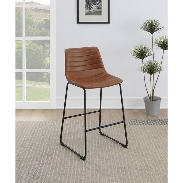Torrence Saddle Upholstered Counter Height Chair (No Including Table ...