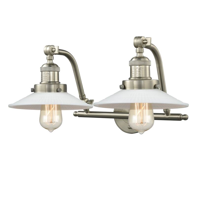 Innovations Lighting Halophane 2 Light 18" Wide Bathroom Vanity Light