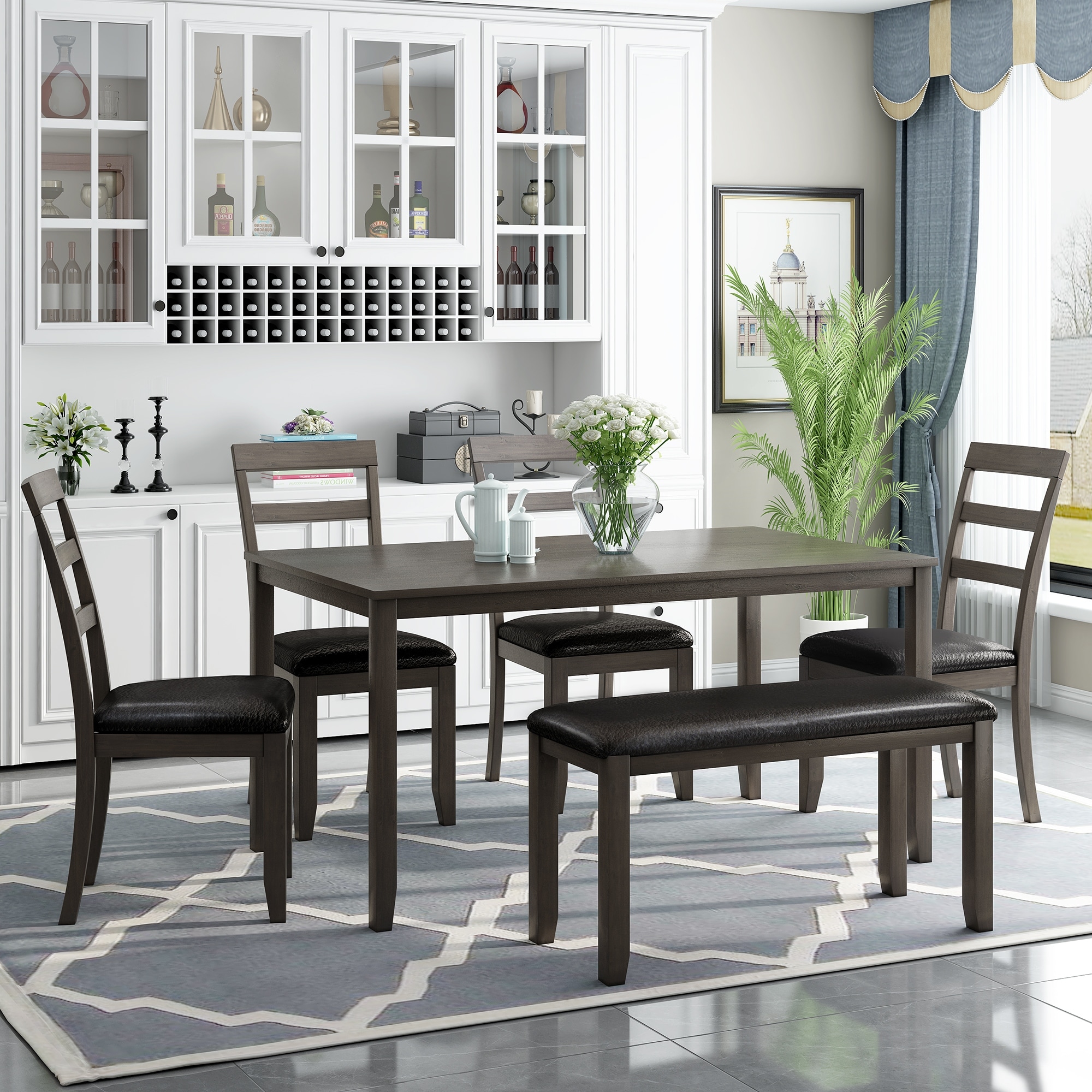Simple kitchen sales table and chairs
