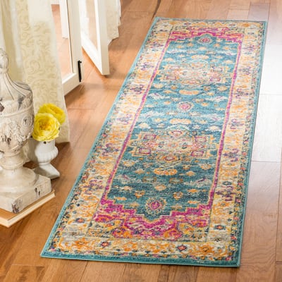 SAFAVIEH Madison Carma Boho Oriental Medallion Rug