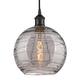 Option Matte Black / Light Smoke Deco Swirl