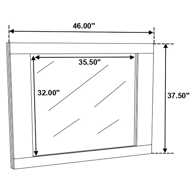 Fillmore White 5-piece Eastern King Bedroom Set