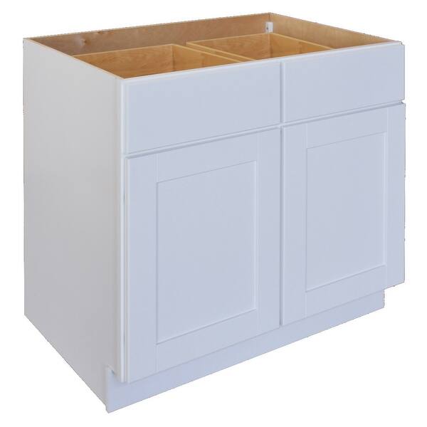 Shop Sunny Wood Shb36 A Shaker Hill 36 Double Door Base Cabinet