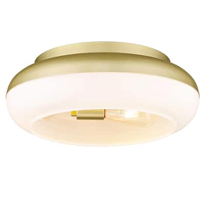 15 Inch Vintage Flush Mount Light Fixture