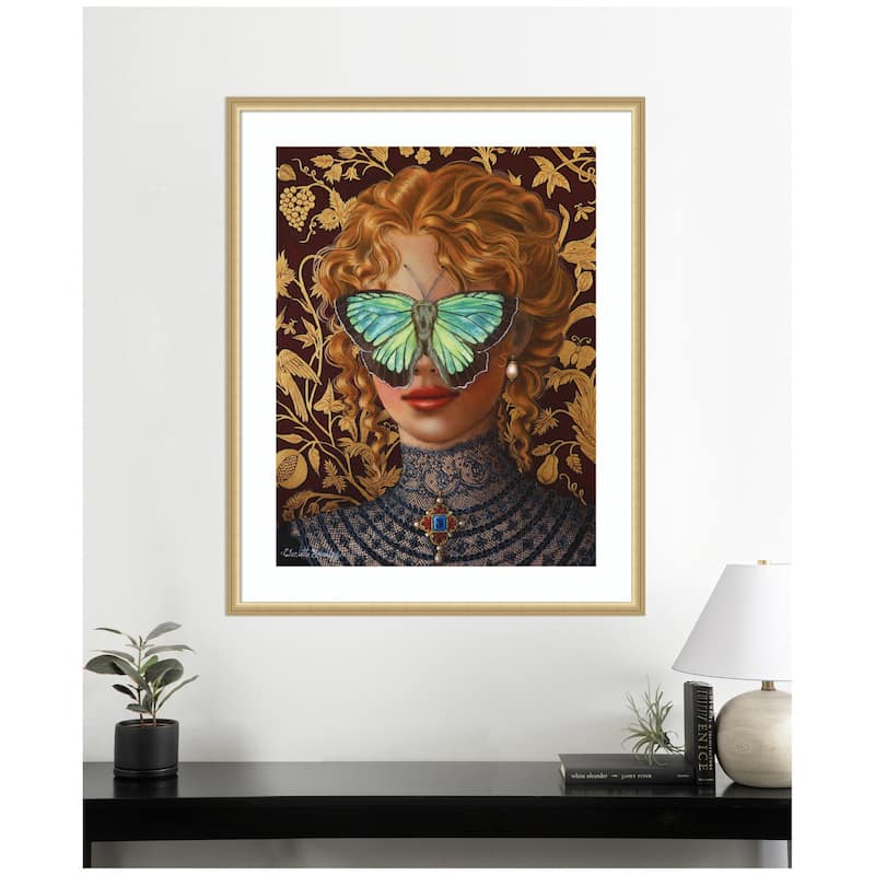 Kate and Laurel Cassandra by Charlotte Brindley Framed Wall Art Print