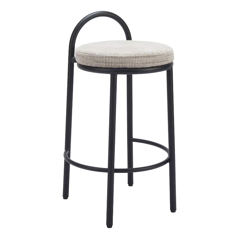 Sisal Counter Stool Beige Tweed