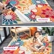 preview thumbnail 23 of 36, SAFAVIEH Cabana Elvezia Indoor/ Outdoor Waterproof Patio Floral Rug