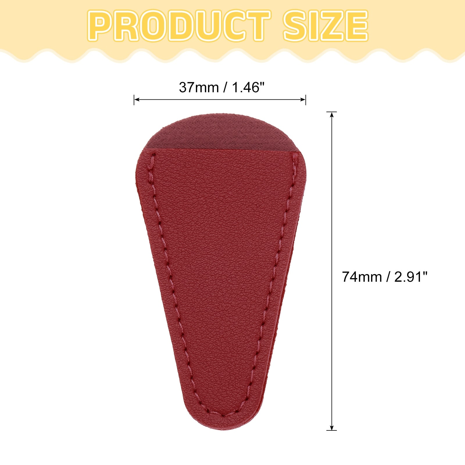 Scissors Sheath, Scissors Cover Protector PU Leather Portable Collect Bags